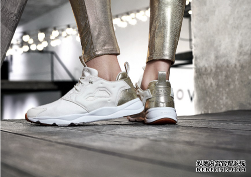 Reebok FURY系列 黑白金BATTLE 每一步都是经典舞步!