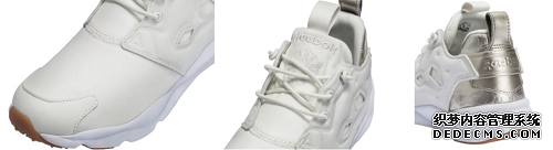 Reebok FURY系列 黑白金BATTLE 每一步都是经典舞步!