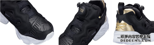 Reebok FURY系列 黑白金BATTLE 每一步都是经典舞步!