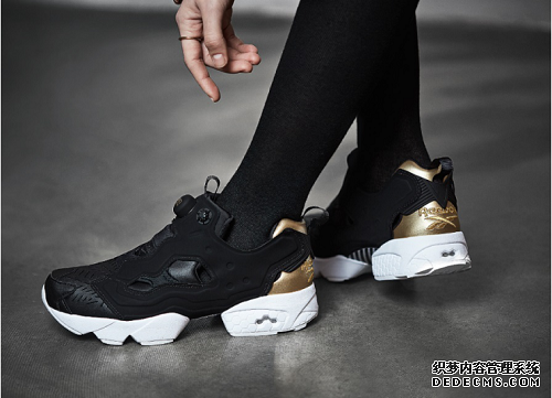 Reebok FURY系列 黑白金BATTLE 每一步都是经典舞步!