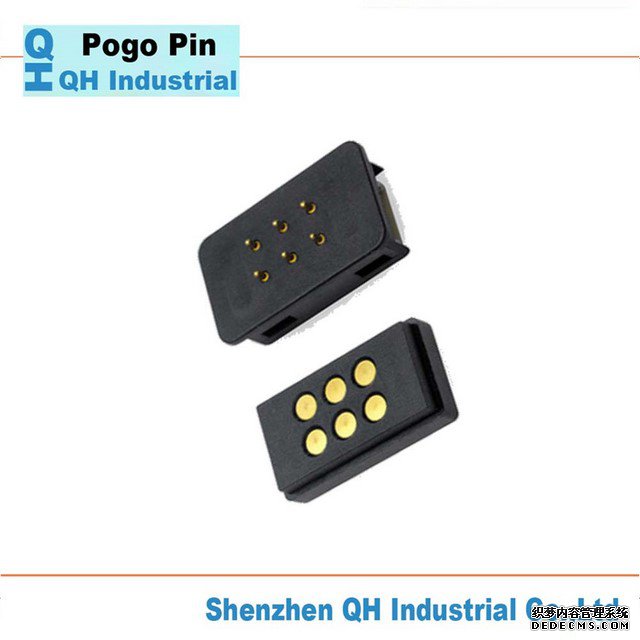 蓝牙键盘贴片公母针电源焊板式pogopin连接器